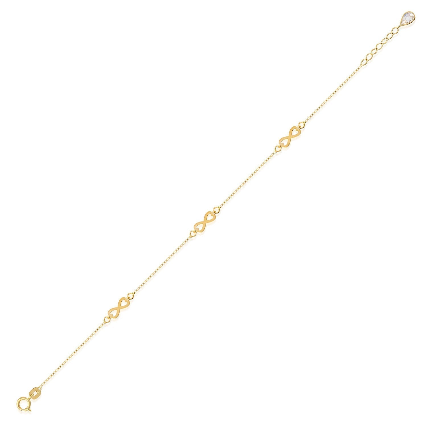 14K Guld Armband Dam med Snäckskals - berlock | Köp Online - Noxlookjewelry