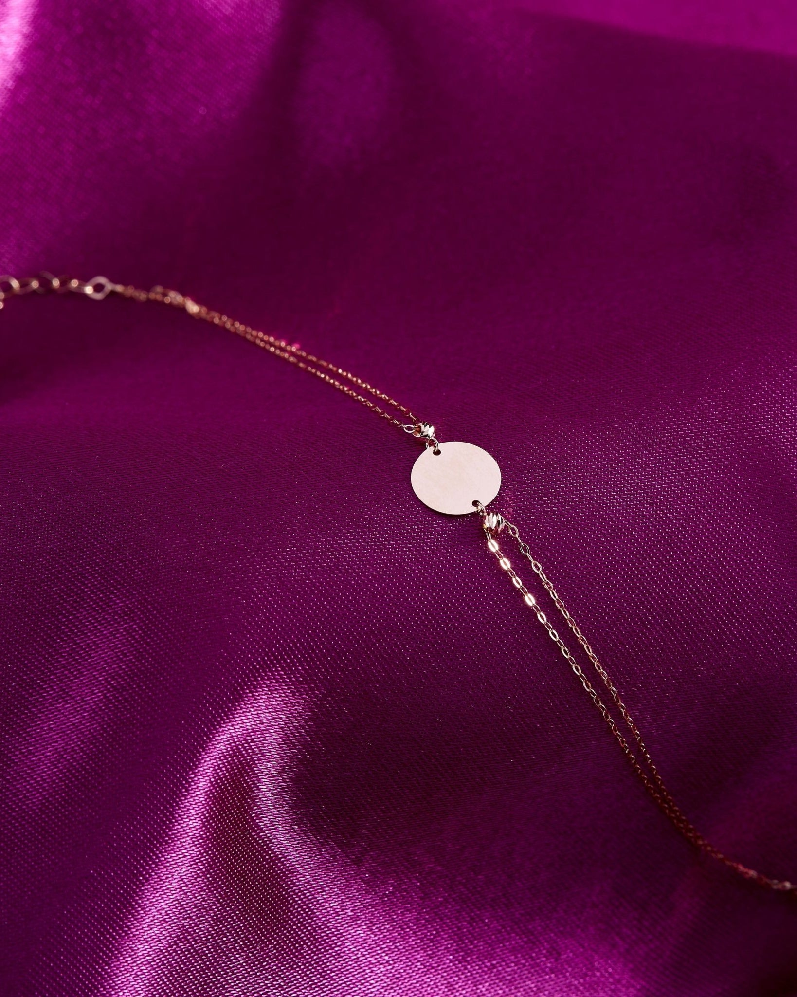 14K Guld Personligt Armband med Gravyr | Köp online - Noxlookjewelry