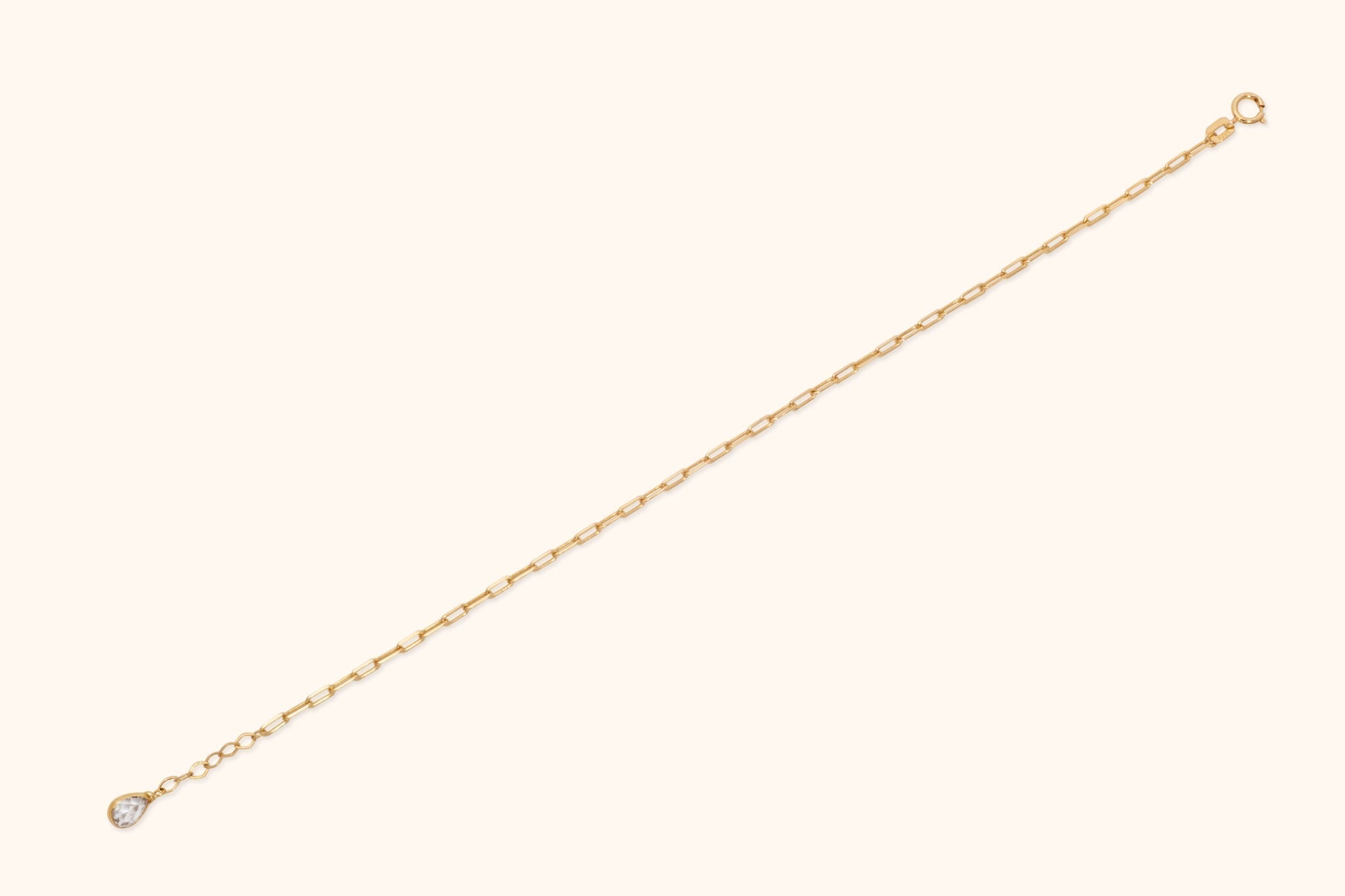 14K Guldarmband Dam Med Klassisk Länkdesign Och Elegant Minimalistisk Stil - Noxlookjewelry
