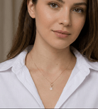 14K Äkta Guld Fyrklöver Halsband Dam – Elegant Klöver Smycke - Noxlookjewelry