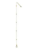 14K Äkta Guld Kul Armband Dam – Minimalistiskt Tunt Guldarmband - Noxlookjewelry