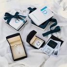 14K Äkta Guld Lotus Halsband Dam – Minimalistiskt Symbol Halsband i 585 Guld - Noxlookjewelry