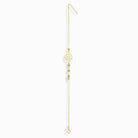 14K Äkta Guld Snöflinga Armband Dam – Tunt Guldarmband med Stendetaljer - Noxlookjewelry