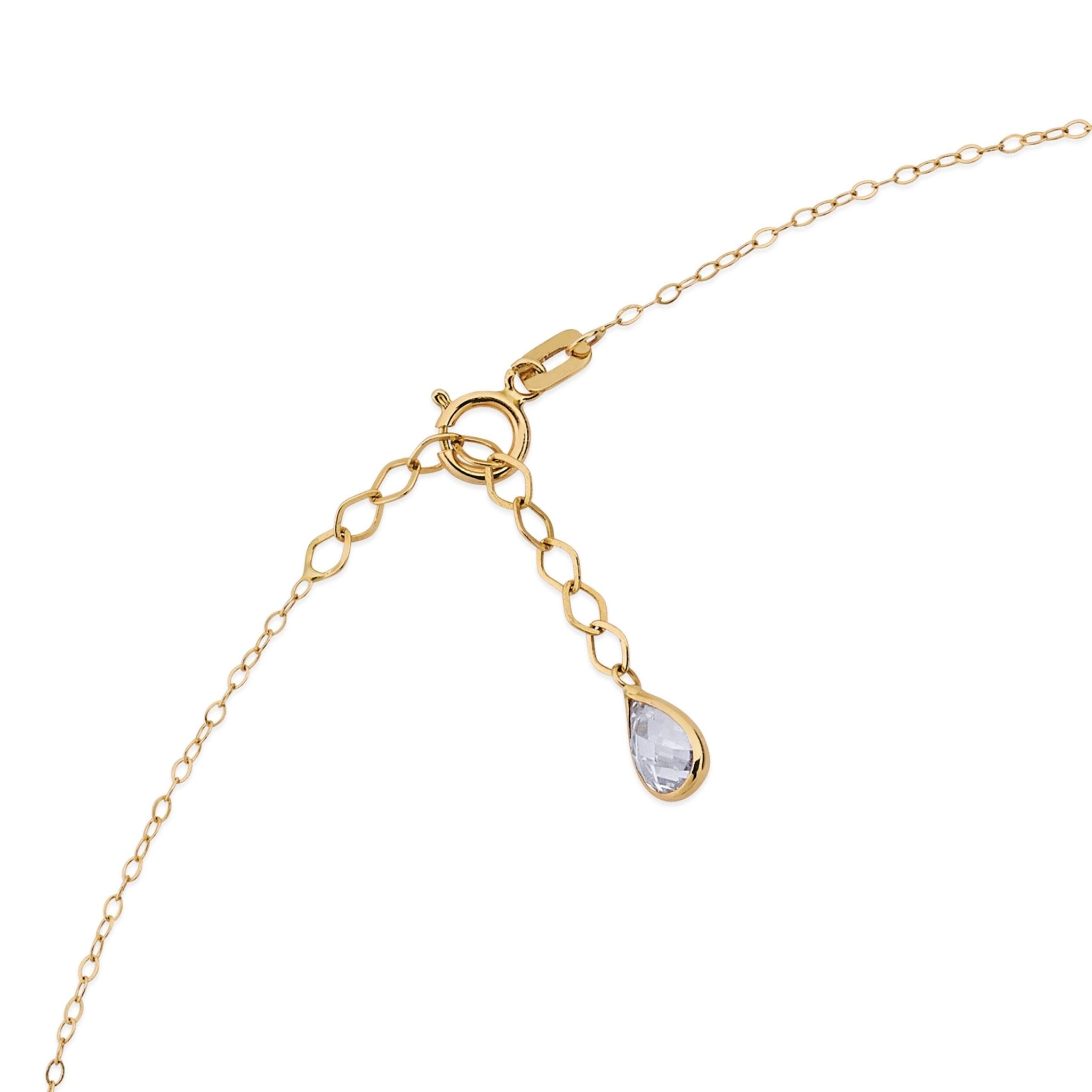 14K Äkta Guld Stjärnhalsband Dam – Elegant Halsband med Stjärna i 585 Guld - Noxlookjewelry
