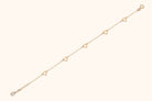 14K Guldarmband Dam Med Hjärtmotiv Och Elegant Minimalistisk Design - Noxlookjewelry