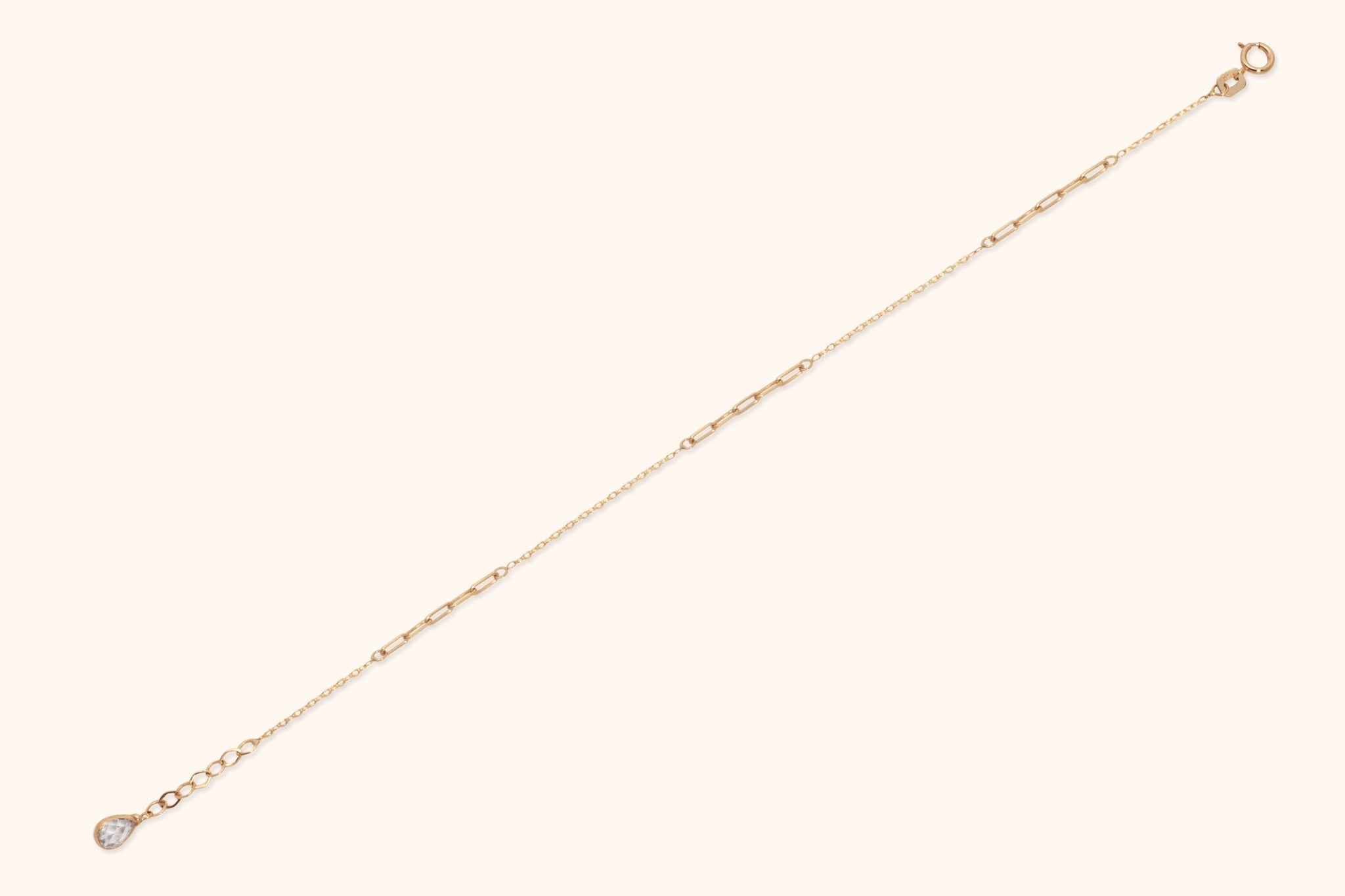 14K Guldarmband Dam Med Länkdesign Och Elegant Minimalistisk Stil - Noxlookjewelry