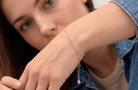 14K Guldarmband Dam Med Länkdesign Och Elegant Minimalistisk Stil - Noxlookjewelry