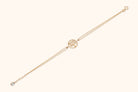 14K Guldarmband Dam Med Livets Träd Och Elegant Minimalistisk Design - Noxlookjewelry