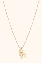 14K Guldhalsband Dam Med Anpassningsbara Namnbrickor Och Elegant Personlig Design - Noxlookjewelry