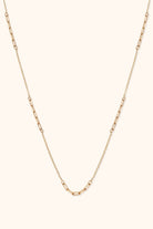 14K Guldhalsband Dam Med Paperclip Länkdesign Och Elegant Minimalistisk Stil - Noxlookjewelry