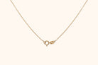 14K Guldhalsband Dam Med Personliga Monogramskivor Och Elegant Minimalistisk Design - Noxlookjewelry