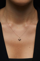 14K Guldhalsband Dam Med Snäcka – Äkta Guld Snäckhalsband - Noxlookjewelry