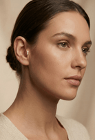 14K Tragus Örhänge Vattumannen I Äkta Guld Minimalistiskt Piercingsmycke - Noxlookjewelry