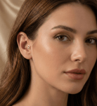 14K Tragusörhänge Lejon Stjärntecken I Äkta Guld Minimal Broskörhänge - Noxlookjewelry